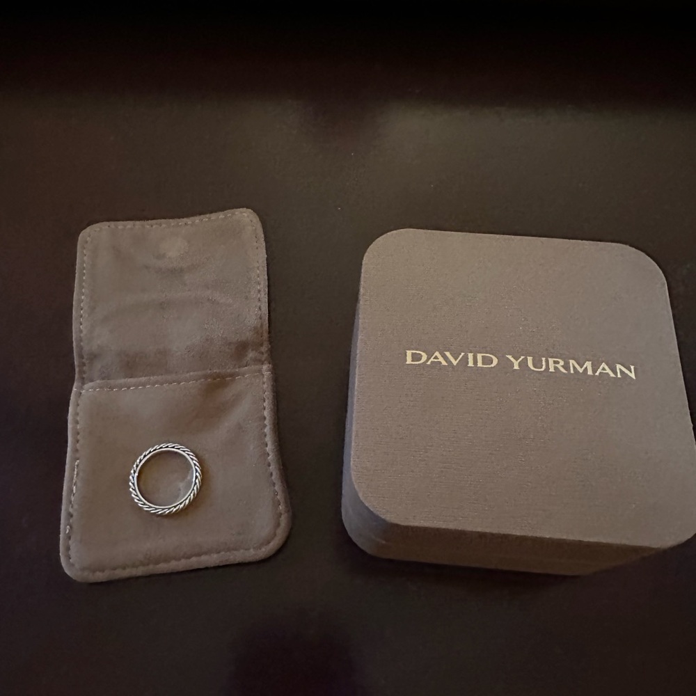 David Yurman stacking ring
